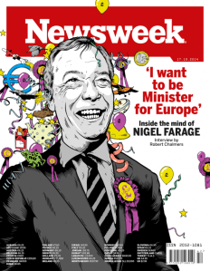 Newsweek Farage Cover