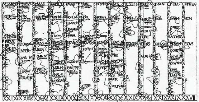 FLI Roman Calendar