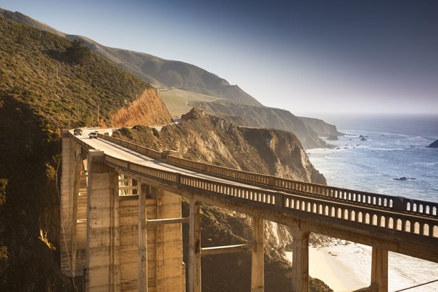 USA: Highway 1 from Castroville to Big Sur, California