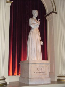 Compassion personified: a statue at the Epcot center in Florida Source: wikipedia