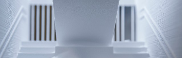 3D Stairs in a 3D Printed House